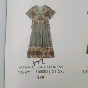 Down to earth dress